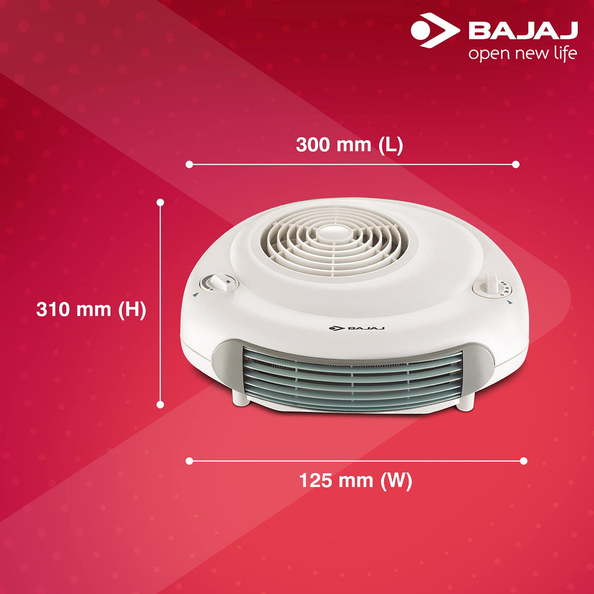 Bajaj Electric RX 11 2000Watt Heat Convector (White)