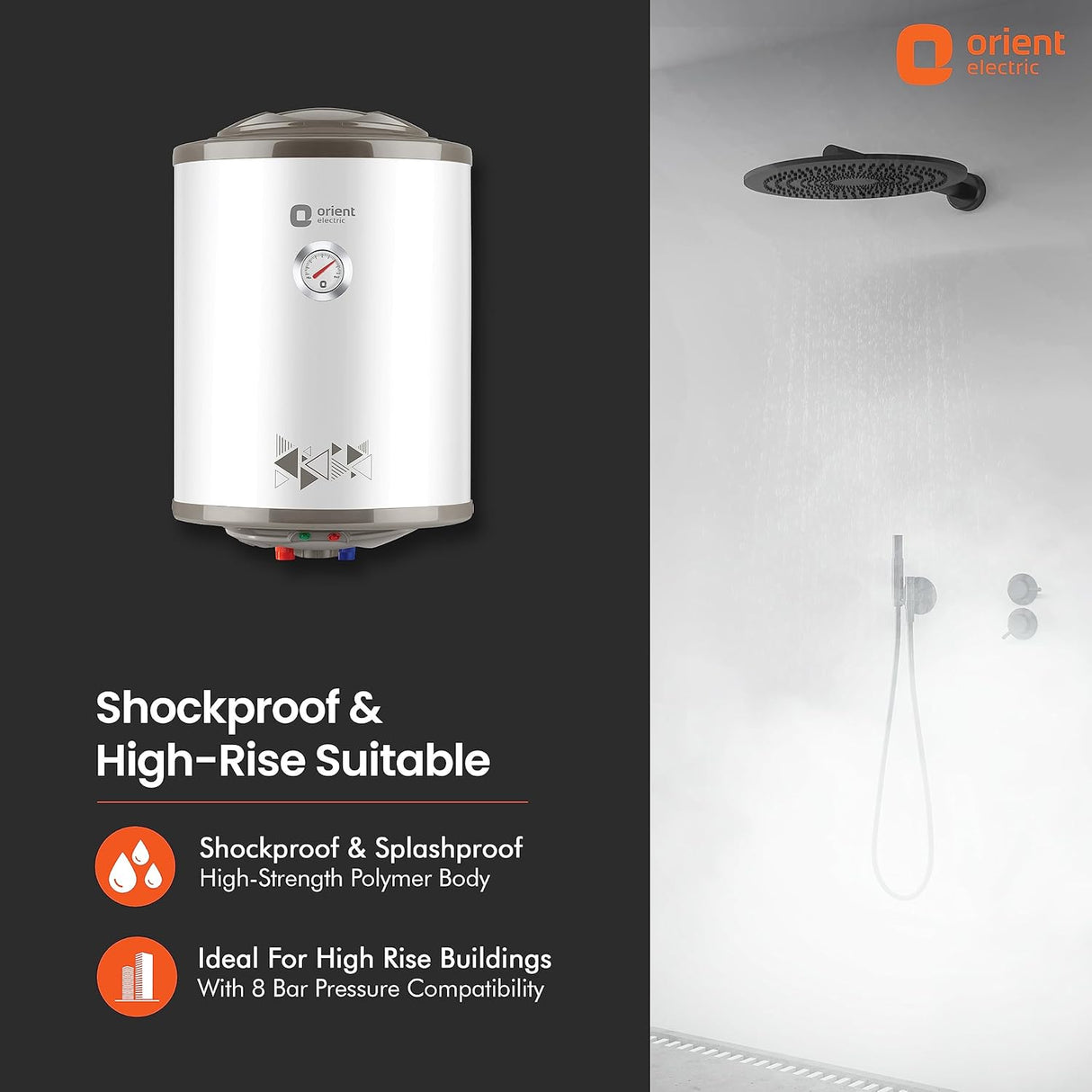 Orient Zesto+ 10 Litre Geyser