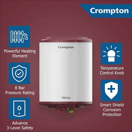 Crompton Versa 10 Litre Geyser