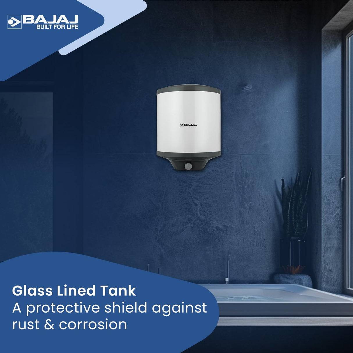 Bajaj Armand 35 Litre Storage Water Heater Geyser (White)