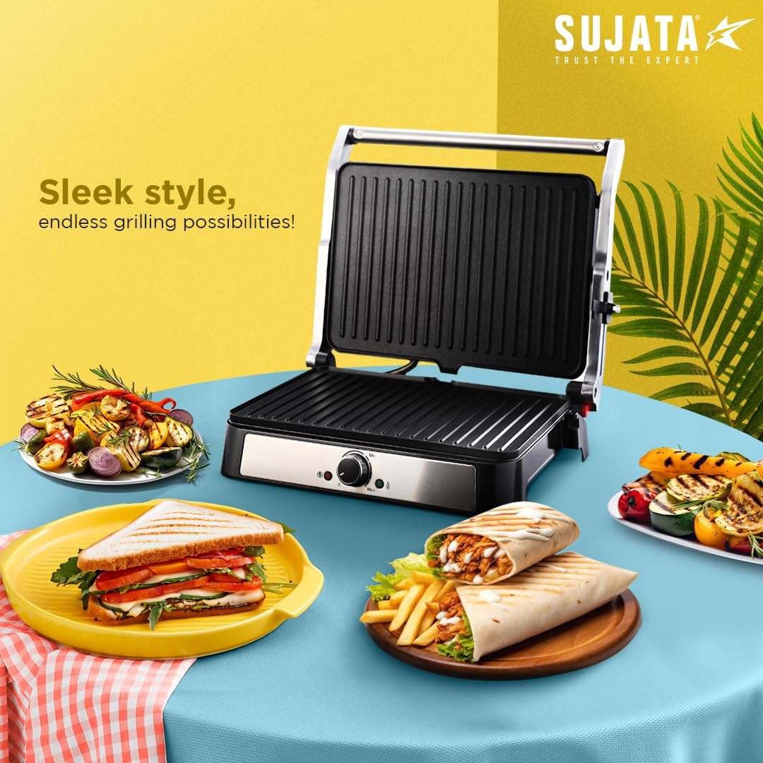 Sujata SG01 Multi Purpose XL Size Jumbo Grill 2000W