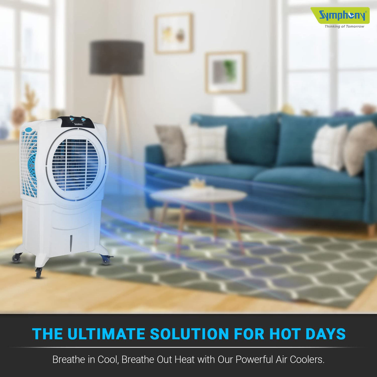 Symphony Sumo 115XL Desert Air Cooler (White)