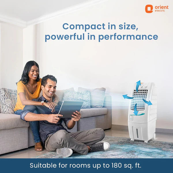This Supercool cooler is compact in size with powerful in performance and its suitable for rooms up to 180sq.ft