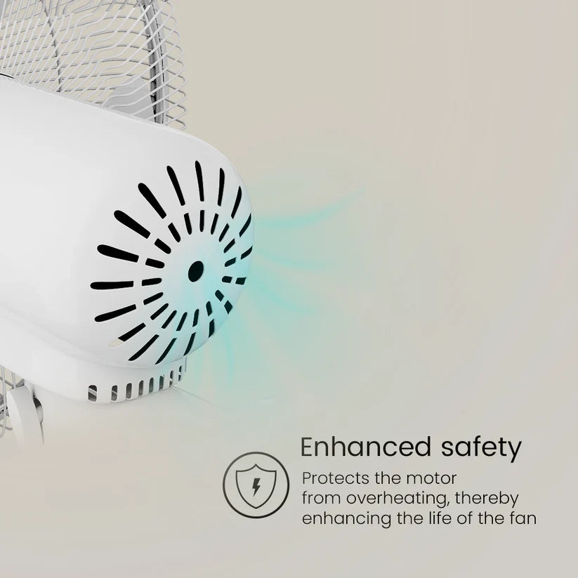 Crompton HighSpeed Torpedo 300mm Wall Fan (KD White)