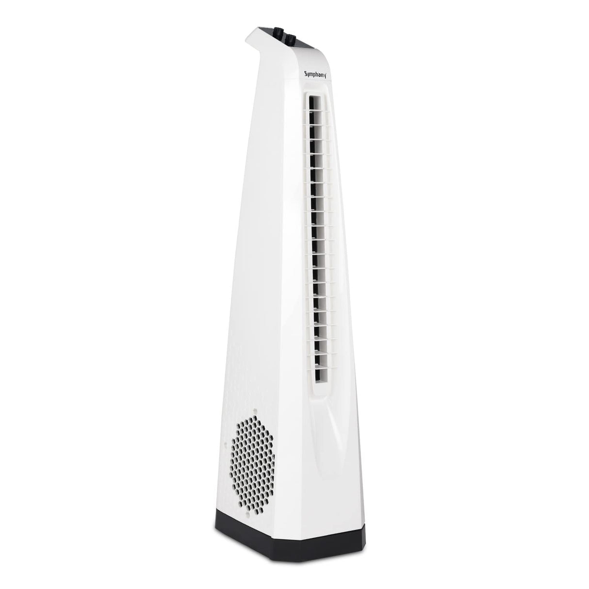 Symphony Surround High Speed Bladeless Technology Tower Fan (White)