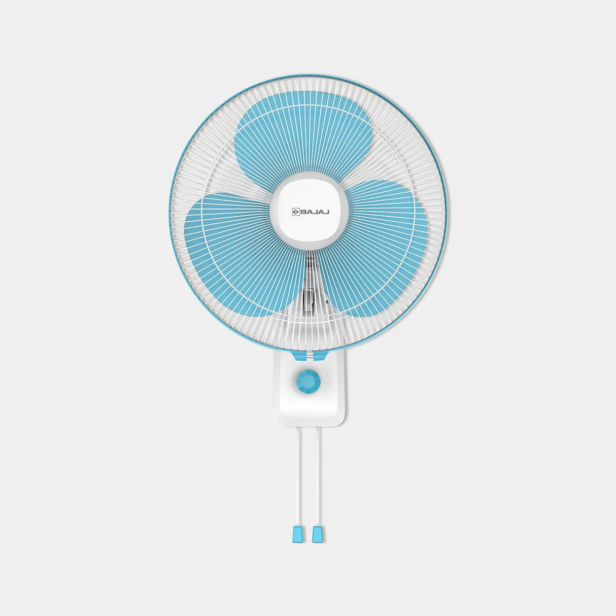 Bajaj Robusto 400MM Oscillating Wall Fan (Icy Blue & White)