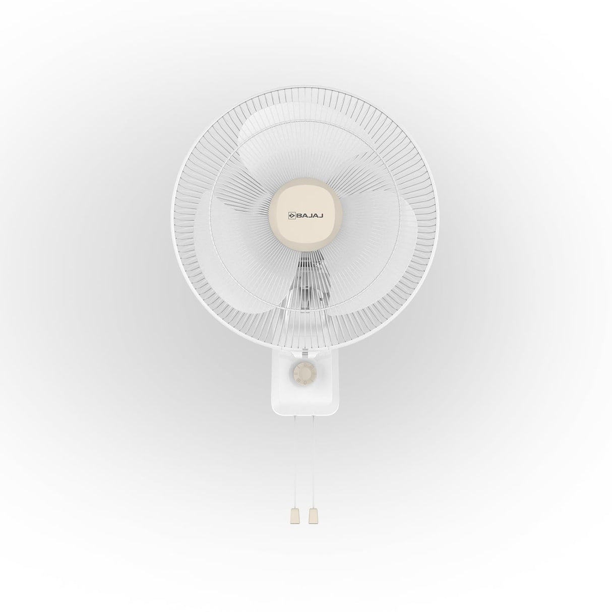 Bajaj Shield Series Robusto 400MM High Speed Wall Fan (Beige & White)