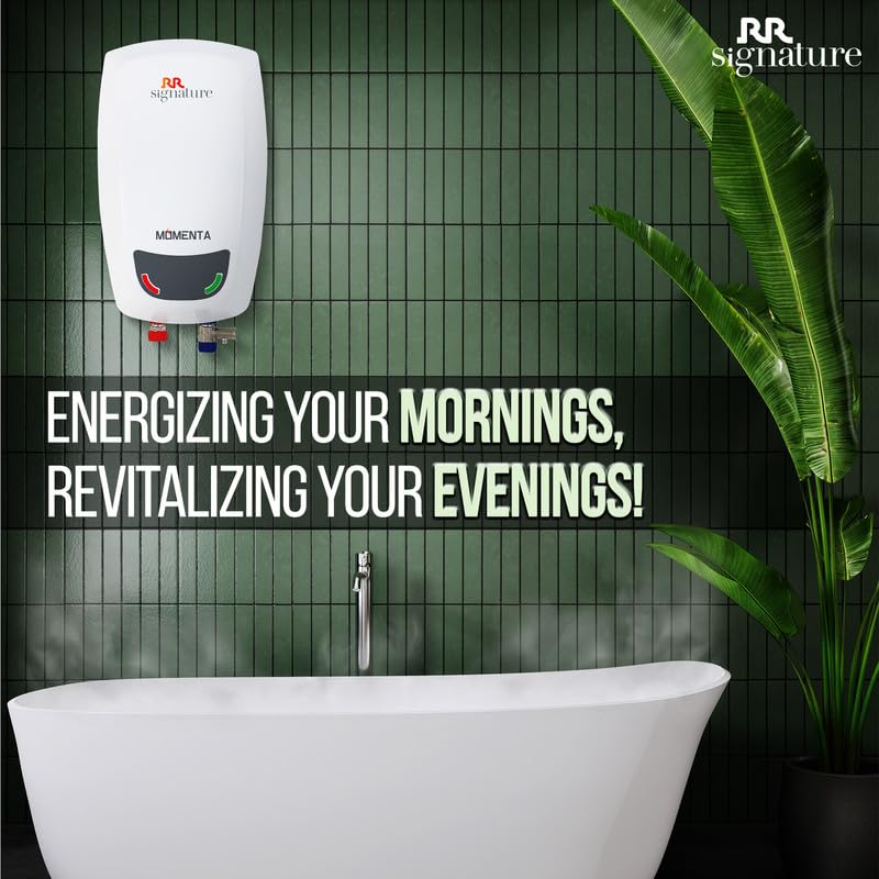 RR Signature Momenta 3 Litre Instant Geyser (White)