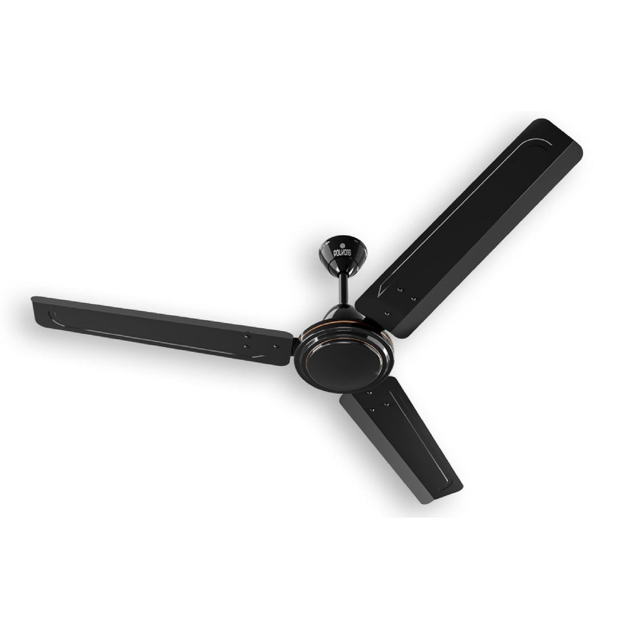 Polycab Zoomer High Speed 1200mm Ceiling fan (Smoked Brown)