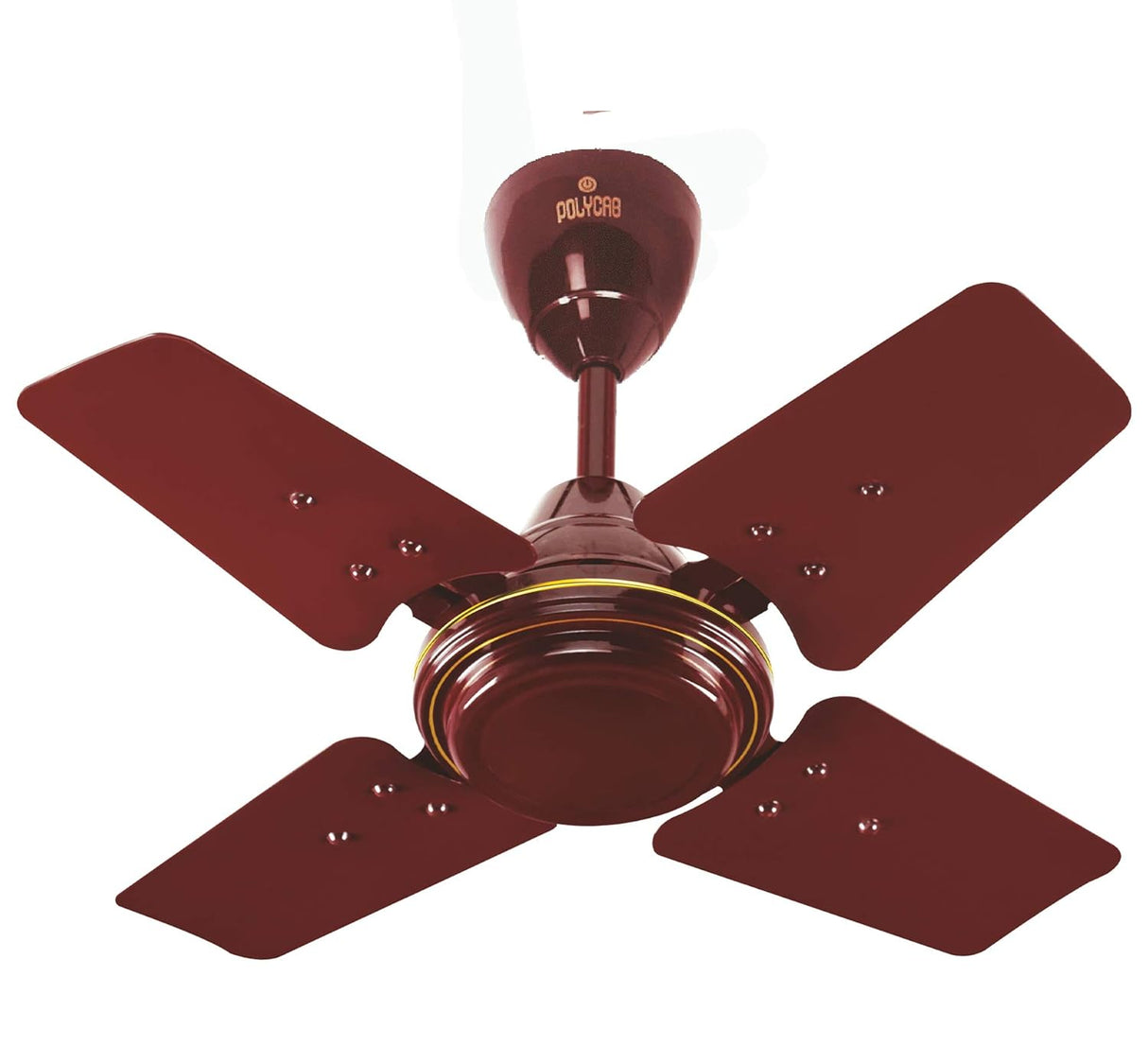 Polycab Zoomer HS 600mm Ceiling Fan (Luster Brown)