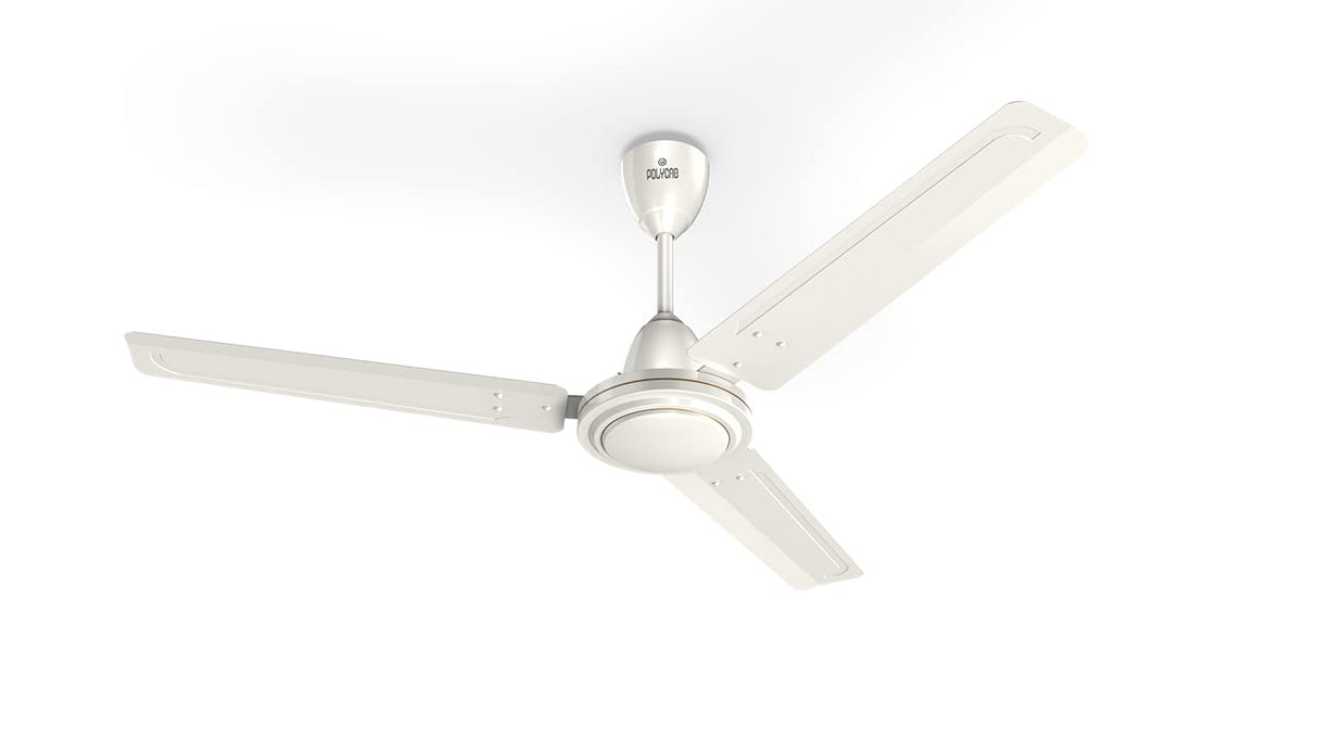 Polycab Zoomer High Speed 1200mm Ceiling fan (Bianco)
