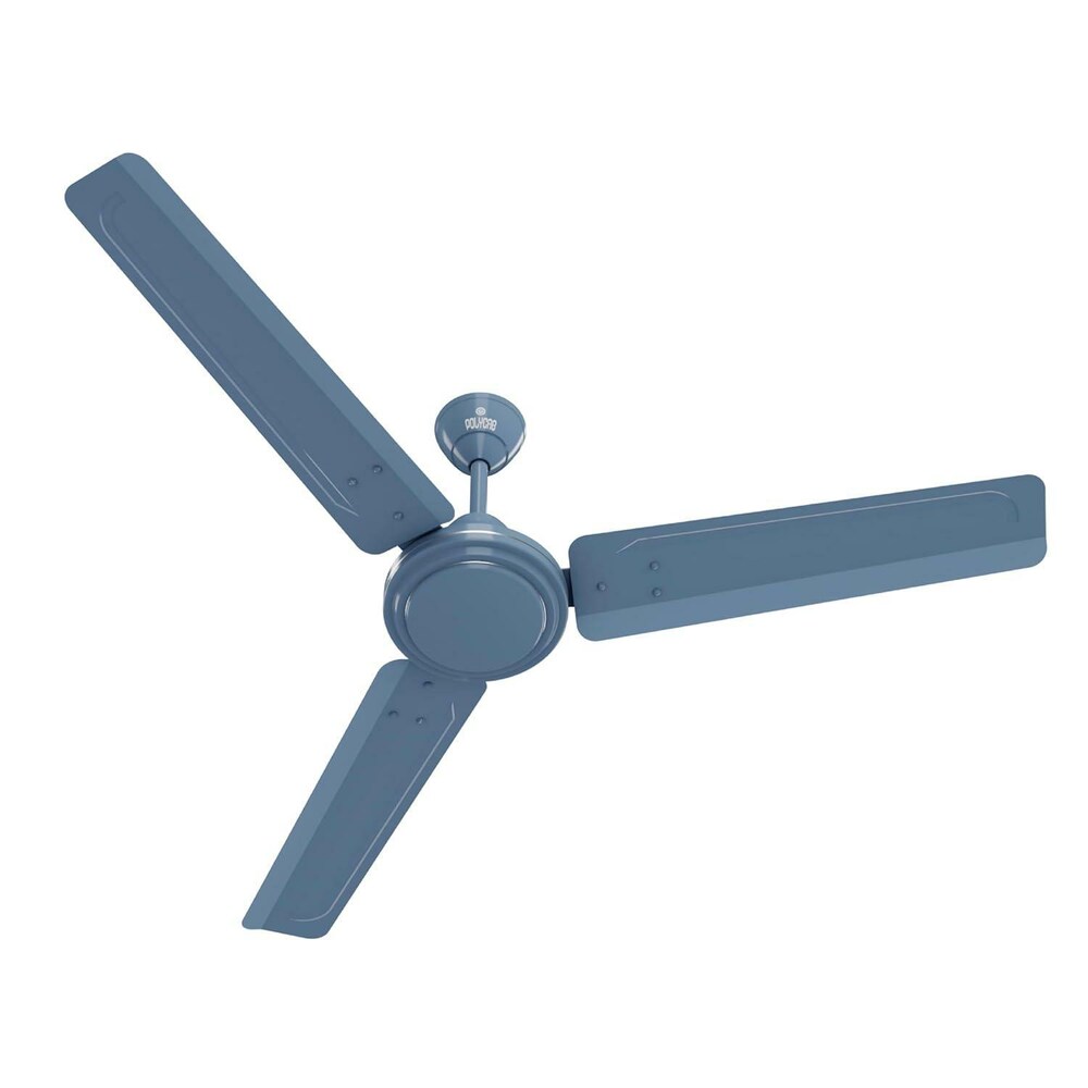 Polycab Zoomer High Speed 1200mm Ceiling Fan (Matt Blue)