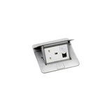 Legrand Popupb Box 3 Module Matt Aluminium Finish 054010