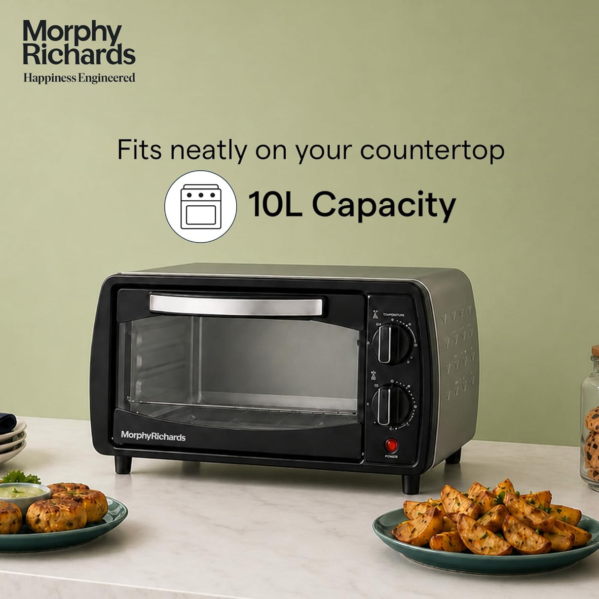 Morphy Richards 10BL Oven Toaster Griller (Grey)