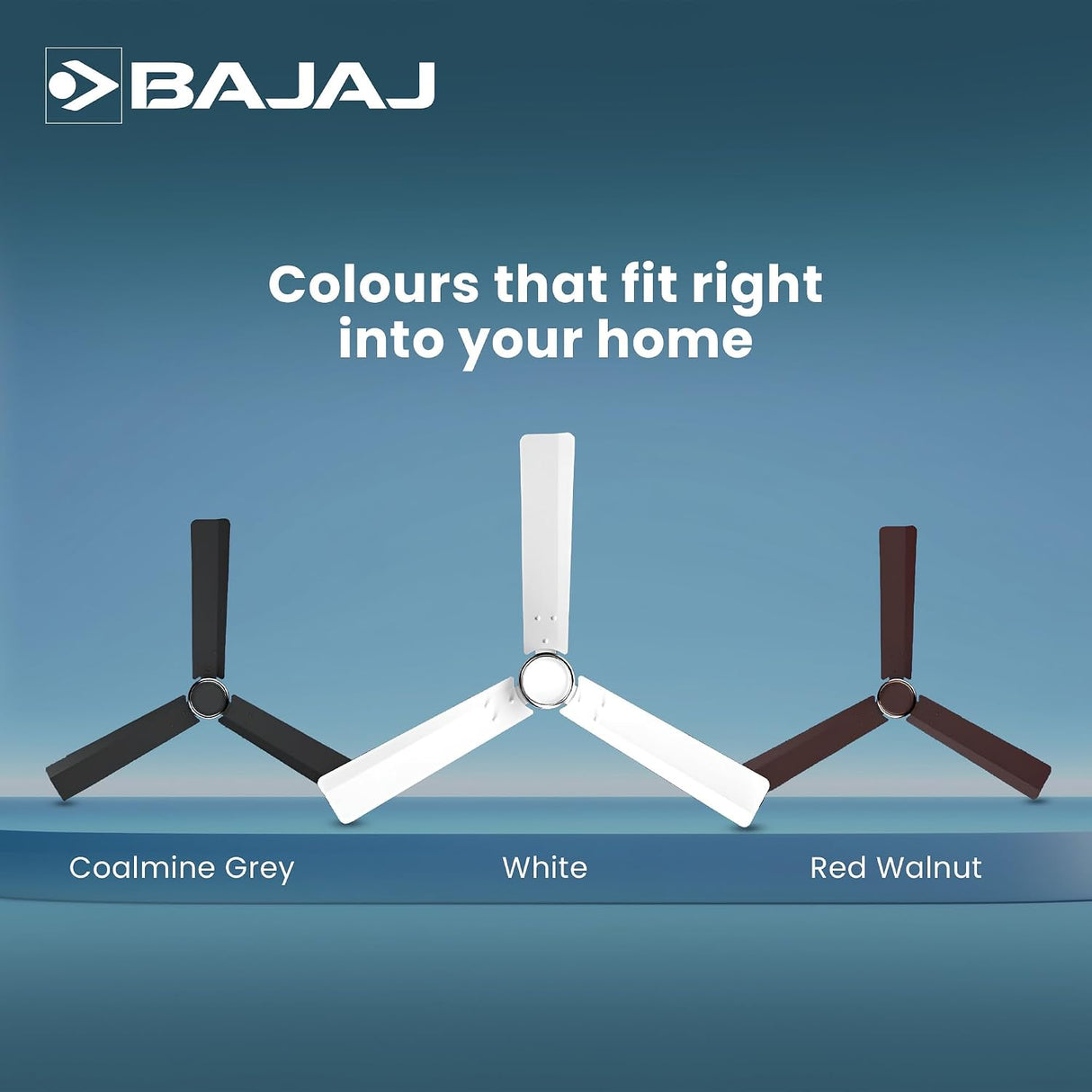 Bajaj Classico Sleek Plus 5S 1200mm Bldc Ceiling Fan (Red Walnut)