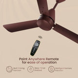 Crompton Energion Cookie 1200mm Ceiling Fan (Brown)