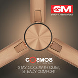 GM Cosmos 1200 mm Ceiling Fan (Antique Copper)