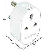 Havells 16A Wi-Fi Smart Plug with Voice Control & Energy Monitoring | Works with Alexa and Google Assistant | White
