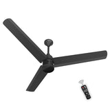 Polycab Silencio Mini 1200m BLDC Ceiling Fan with Remote (MATT BLACK)