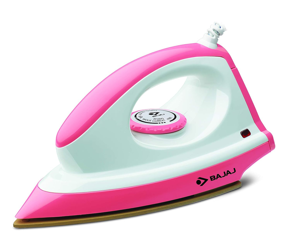 Bajaj ABS Majesty Canvas 1000Watt Dry Iron (Pink)