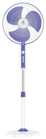 Havells Marvelwind HS 400mm Pedestal Fans (White blue)