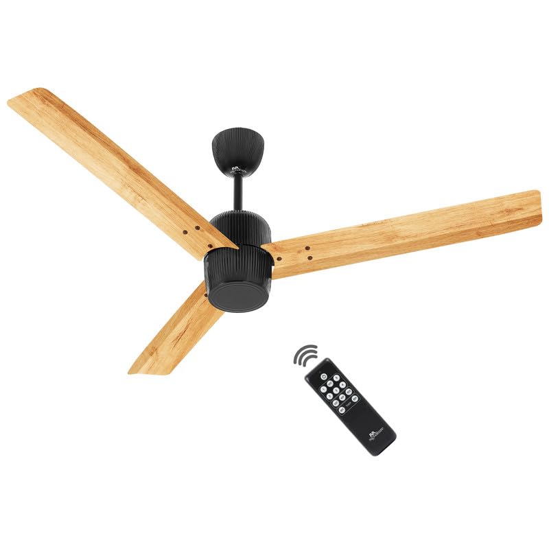 RR Signature Bonsai BLDC Ceiling Fan with Remote (Pine Wood)