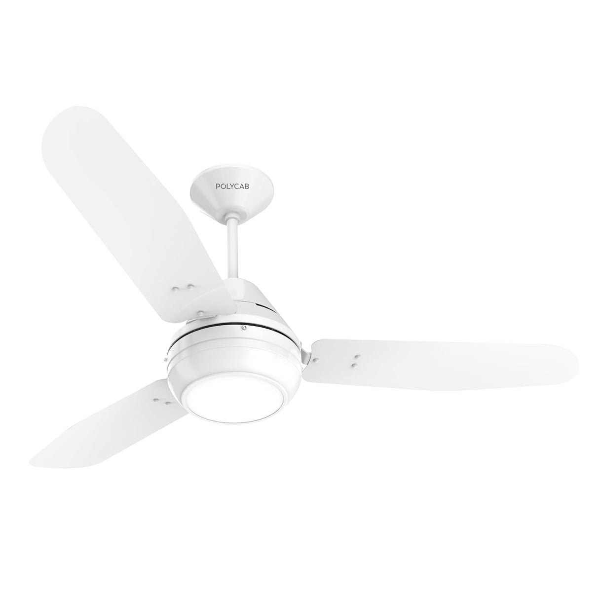 Polycab Superia Lite SP01 1200 mm Remote Controlled Ceiling Fan (WHITE)