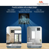 Luminous Vento Deluxe 200 mm Exhaust fan Black