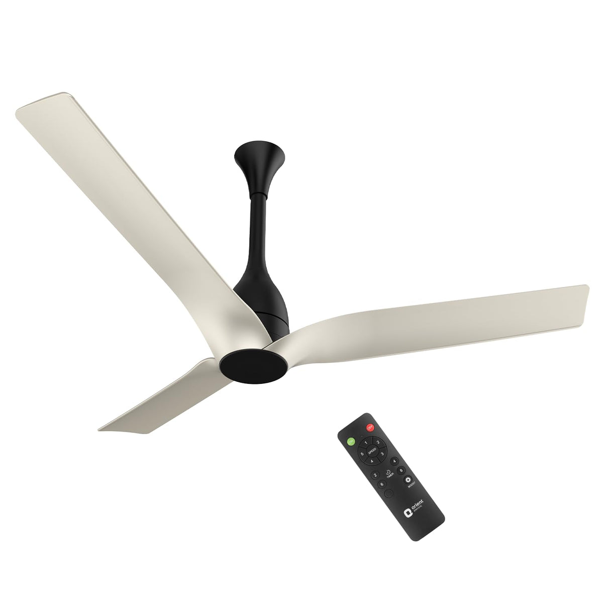Orient Electric Aerosilent 1200mm BLDC Ceiling Fan with Remote | Dune Gold