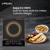 Bajaj ICX 190FS 1900 Watts Induction Cooktop (Black)