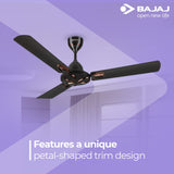 Bajaj Novella 1200 Mm Decorative Ceiling Fans (Elegant Brown)