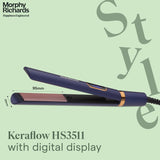 Morphy Richards Keraflow Hs3511 Digital Hair Straightener (Metallic Purple & Gold)