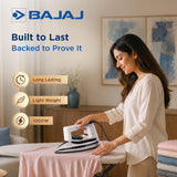 Bajaj New Popular 1000W Dry Iron (White)