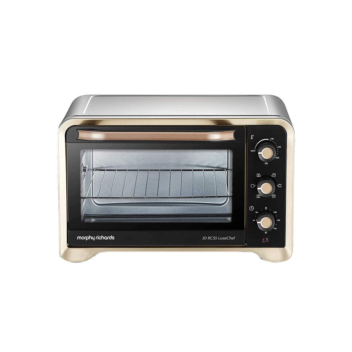 Morphy Richards 30 RCSS Luxechef Oven Toaster Griller OTG (Gold, 30 L)