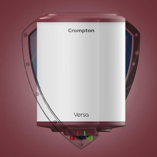 Crompton Versa 6 Ltr Storage water Heater geyser (white)