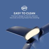 Crompton Silent Pro Blossom Smart 1200mm Anti Dust Premium Ceiling Fan (Denim Blue)