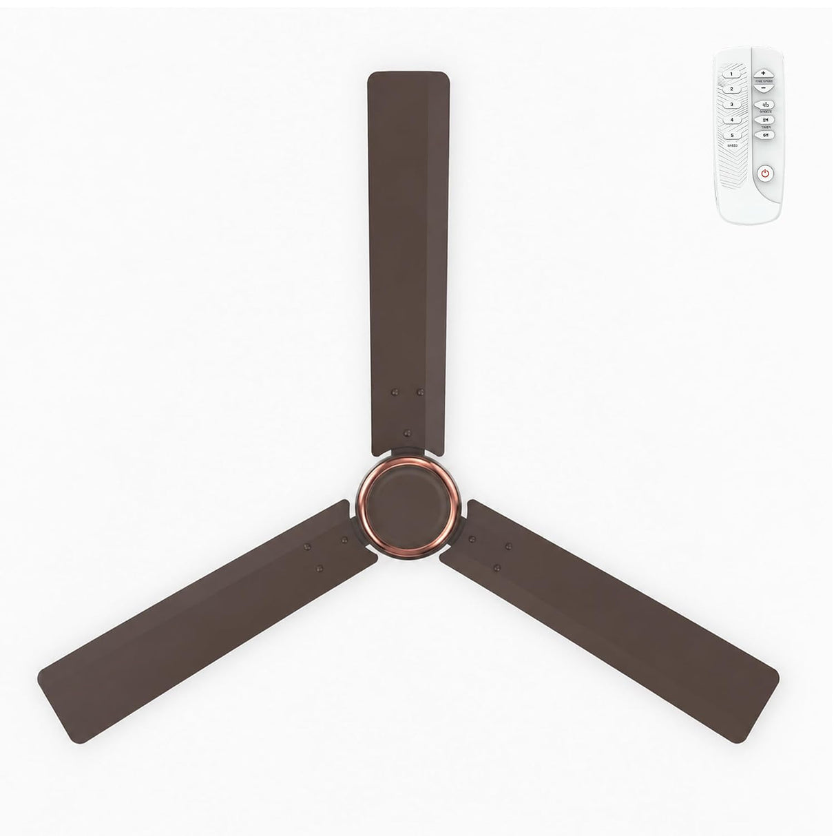 Bajaj Classico Sleek Plus 5S 1200mm Bldc Ceiling Fan (Red Walnut)