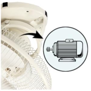 Havells Ciera 230mm Cabin Fan (Ivory)