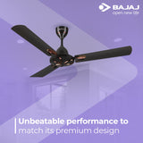 Bajaj Novella 1200 Mm Decorative Ceiling Fans (Elegant Brown)