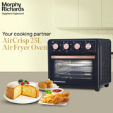 Morphy Richards AirCrisp 25 Litre Air Fryer Otg (Black & Rose Gold)