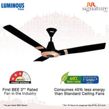RR Signature Jaipur Tamra 1200mm Ceiling Fan (Abu Black)