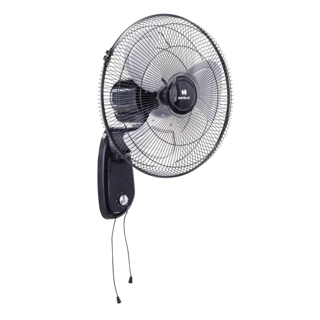 Havells Girik 400mm Wall Fan (Black)