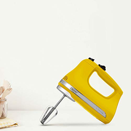 Orpat OHM-217 Hand Mixer Majestic Yellow