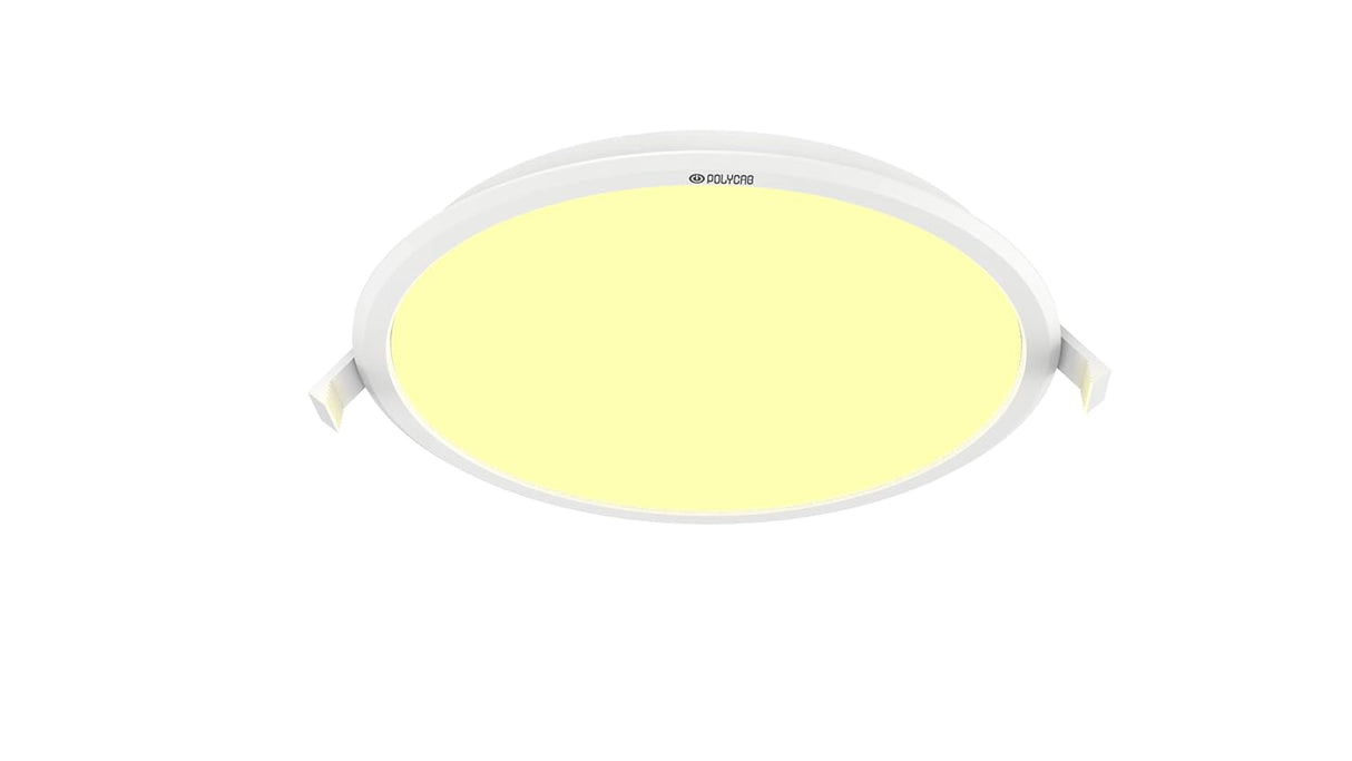 Polycab Scintillate 3-in-1 Color Changing LED Panel Light (Round, 8-Watts)