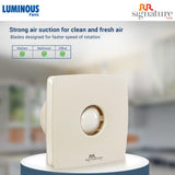 Luminous Vento Air 100mm Exhaust Fan (White)