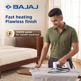 Bajaj New Popular 1000W Dry Iron (White)