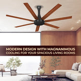 RR Signature Aether Flow 1320mm Ceiling Fan (Mahogany)