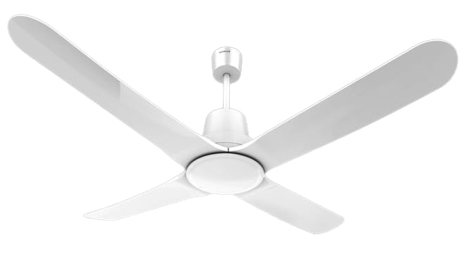 Havells 1200Mm Libeccio Bldc Motor Ceiling Fan with remote  (Pearl White)