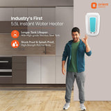Orient Electric Rapidus 5.5L Instant Water heater (White Blue)