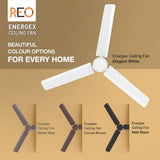 Havells REO Energex BLDC 1200MM Ceiling Fan (Elegant White)